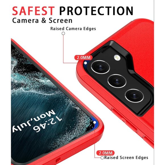 Samsung Galaxy S22 Case,Shockproof Dropproof Dustproof Galaxy S22 Case,Heavy Dut - Picture 7 of 7